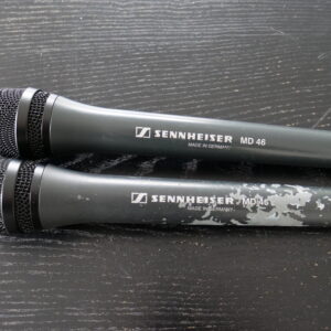Lot de 2 micros Sennheiser MD46 (occasion)
