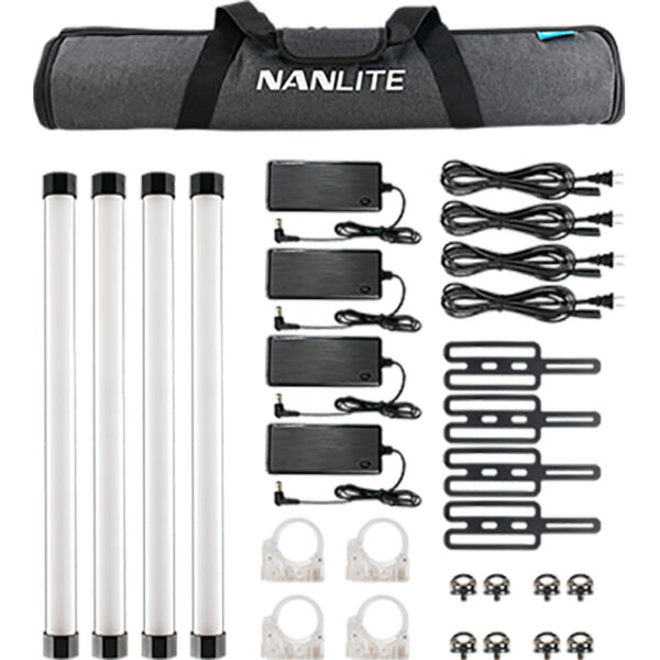 Location kit de 4 Nanlite Pavotube 15XR